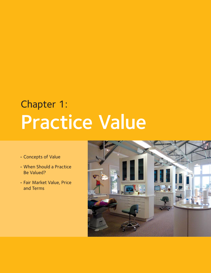 The ADA Practical Guide to Valuing a Practice: A Manual for Dentists page 6