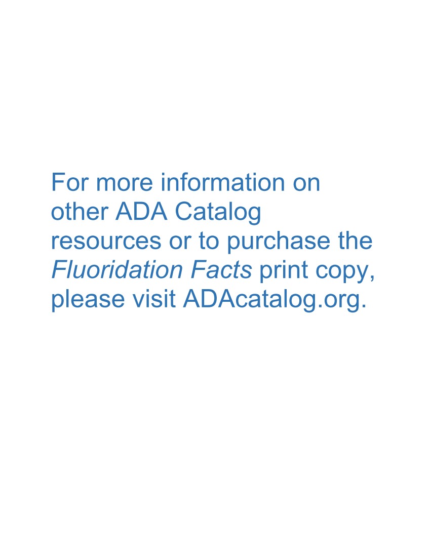 Fluoridation Facts page 112