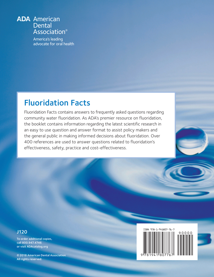 Fluoridation Facts page 113