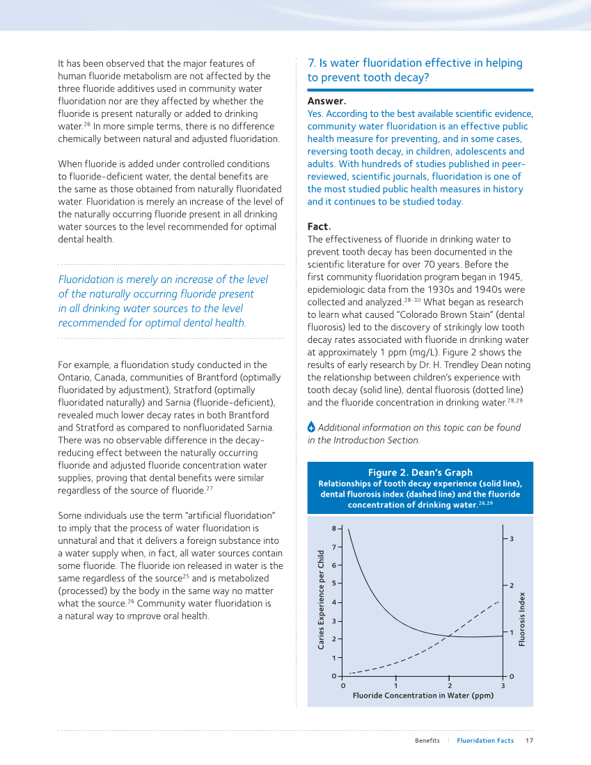 Fluoridation Facts page 18
