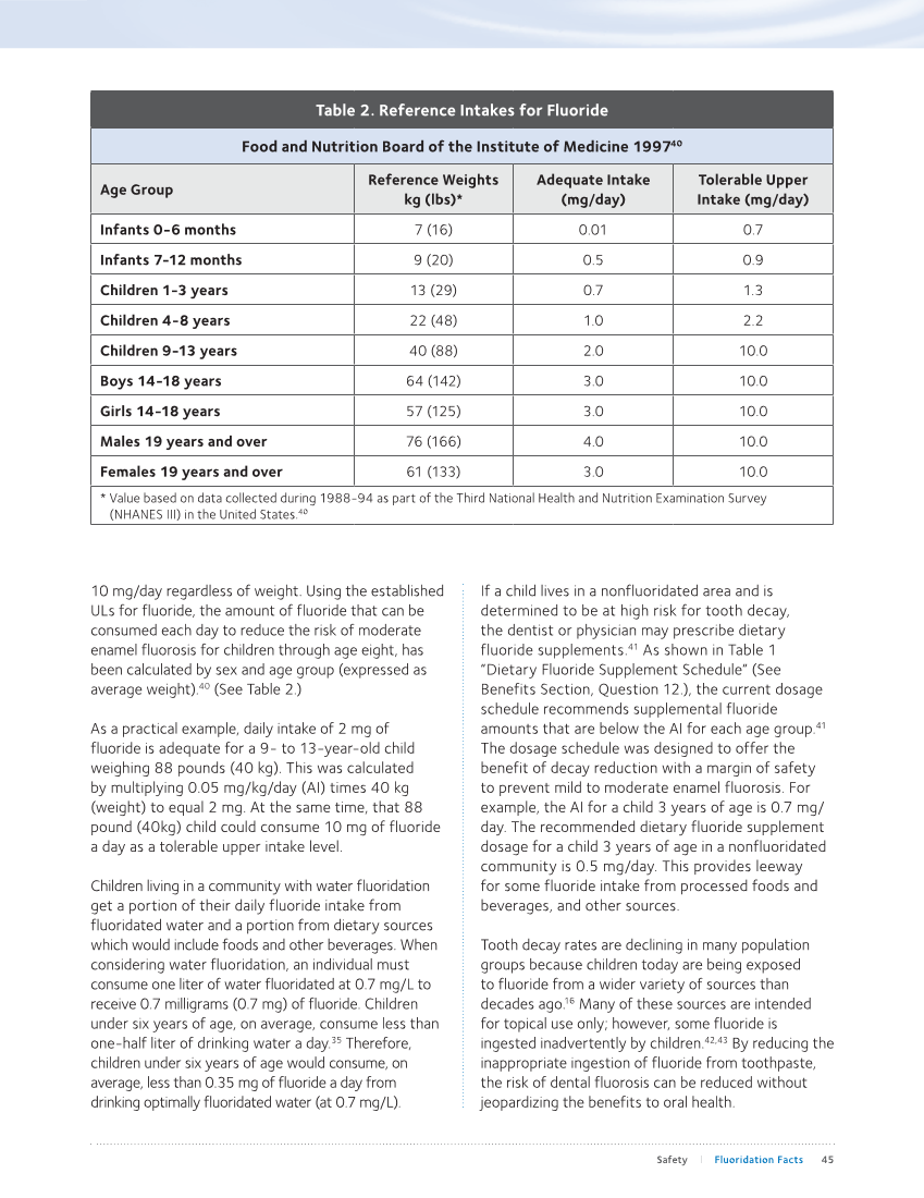 Fluoridation Facts page 46