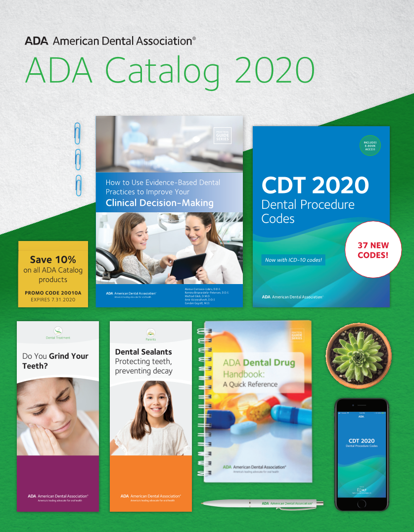 ADA Catalog 2020 (published in January 2020) page 1